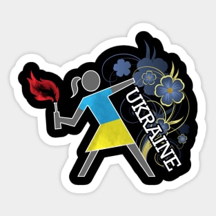 Ukrainian Molotov Girls Sticker